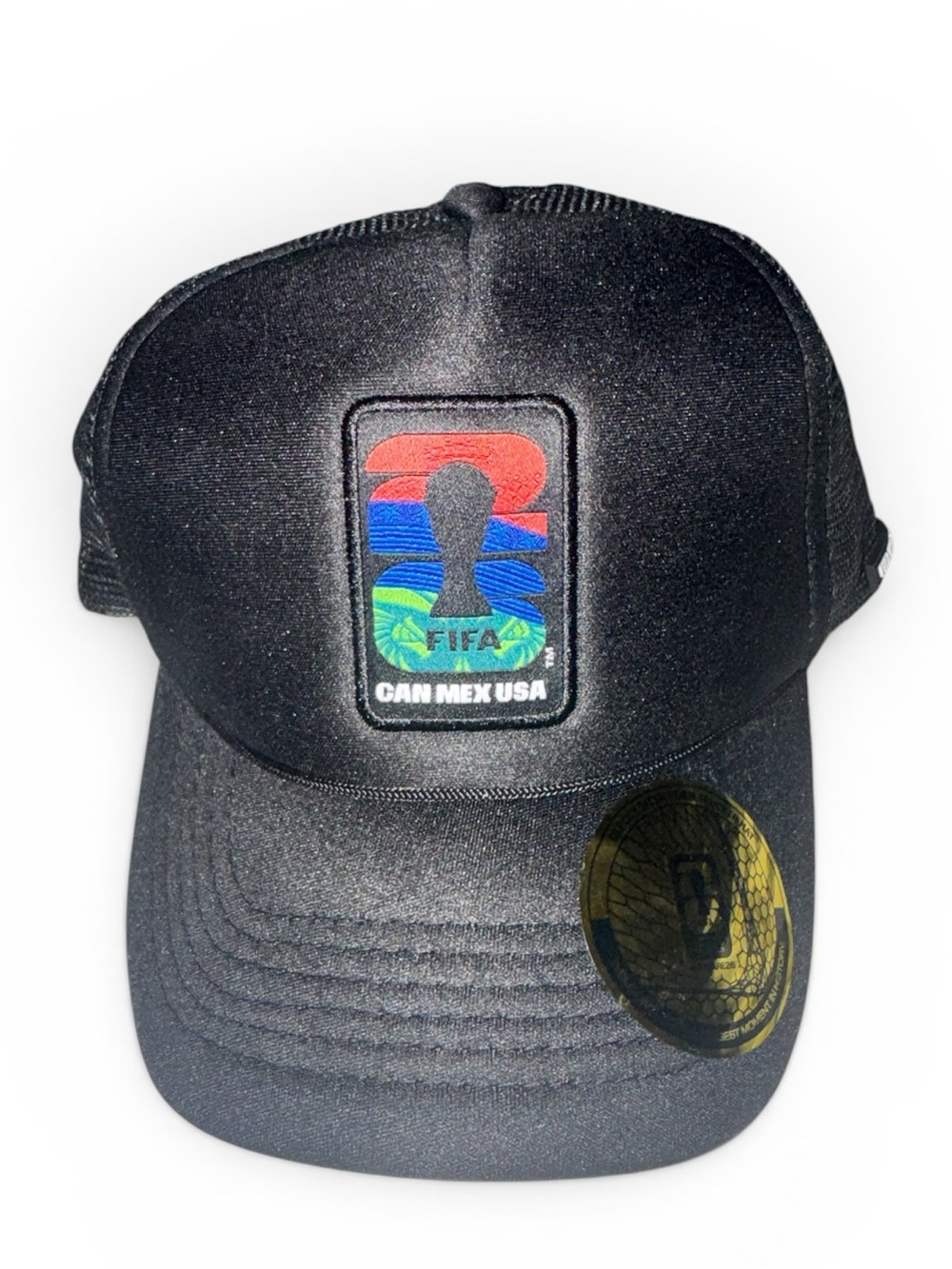 NWT FIFA North America 2026 Unisex Trucker Hat in Black